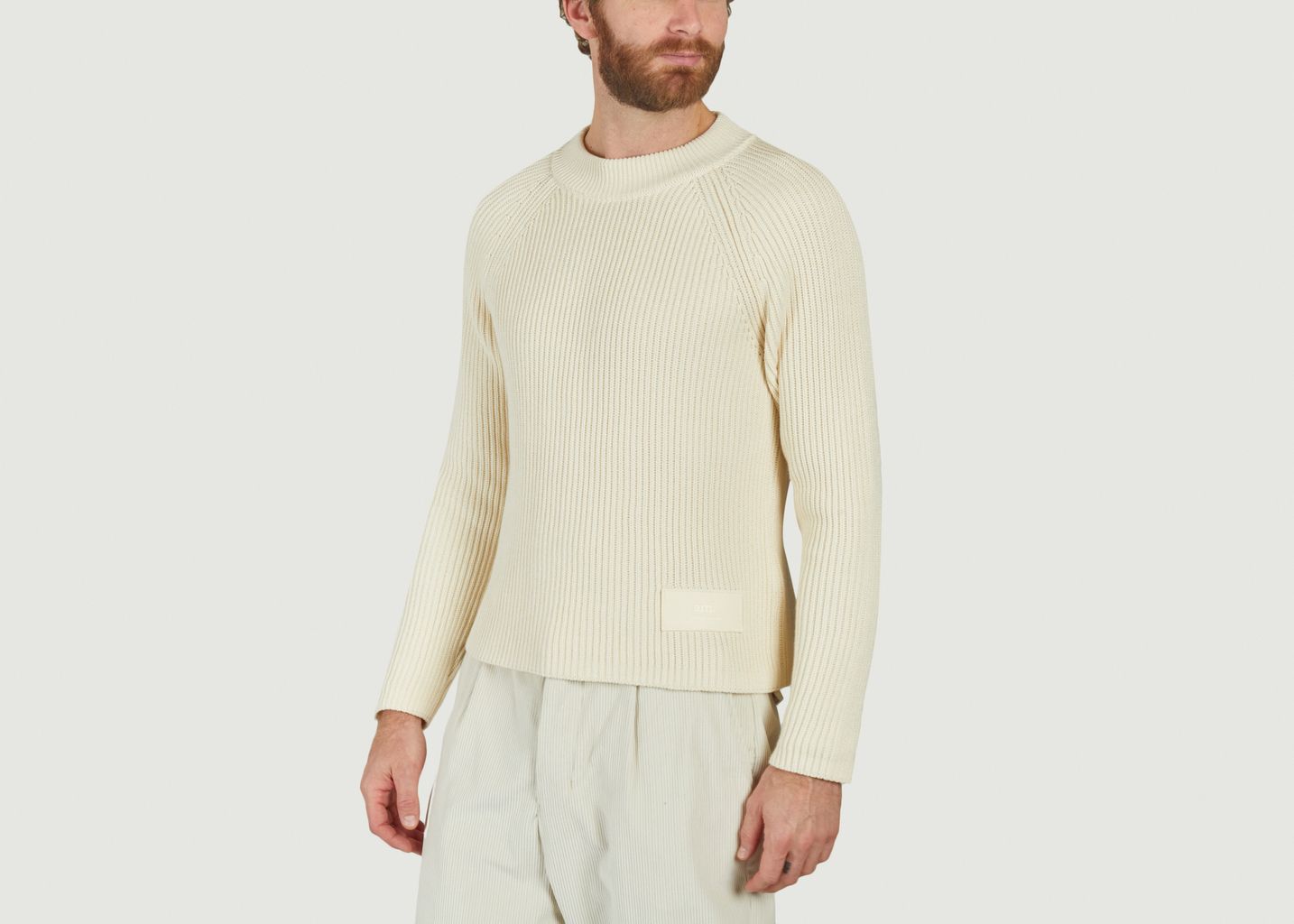 Ribbed jumper - AMI Paris