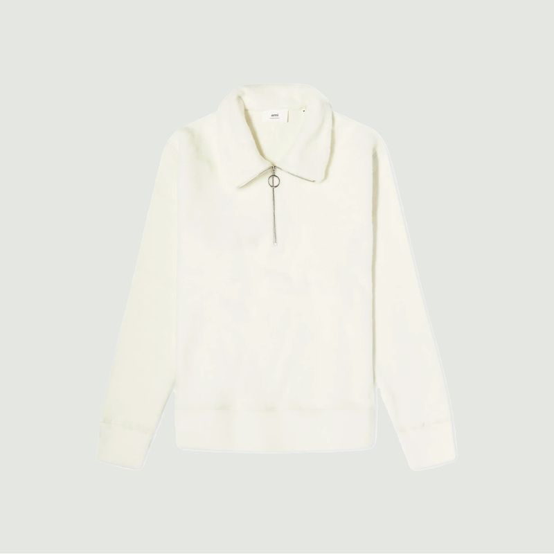 Zip-neck jumper - AMI Paris