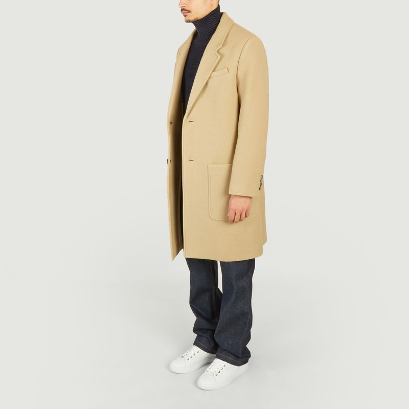 Manteau Long en Laine - AMI Paris