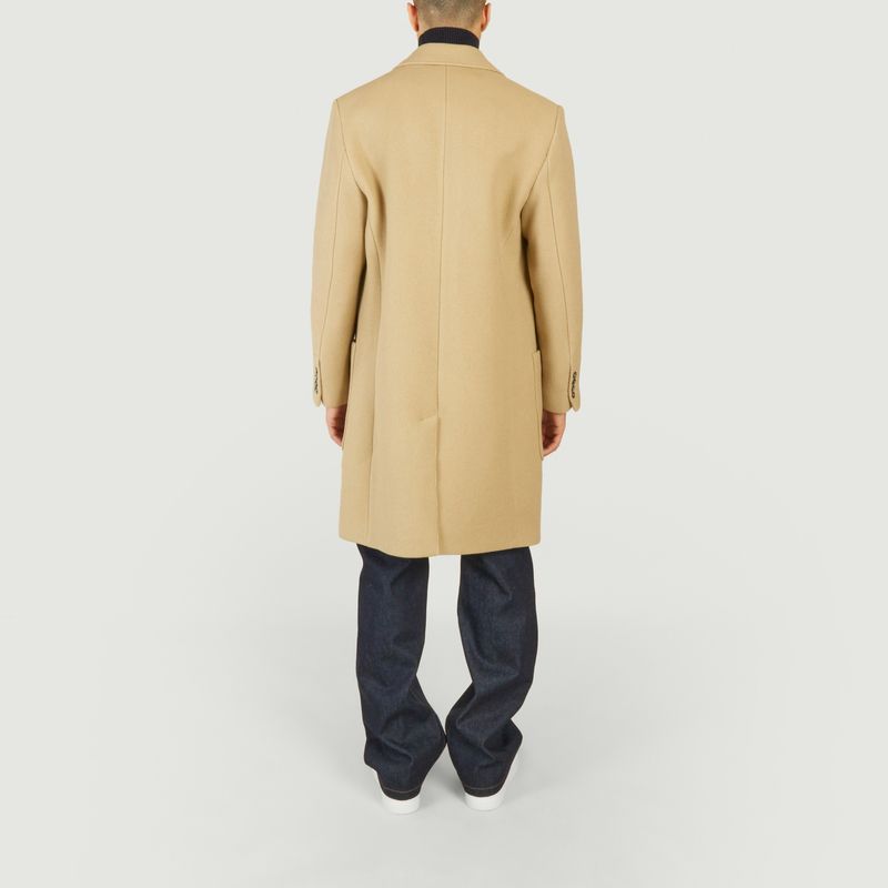 Manteau Long en Laine - AMI Paris