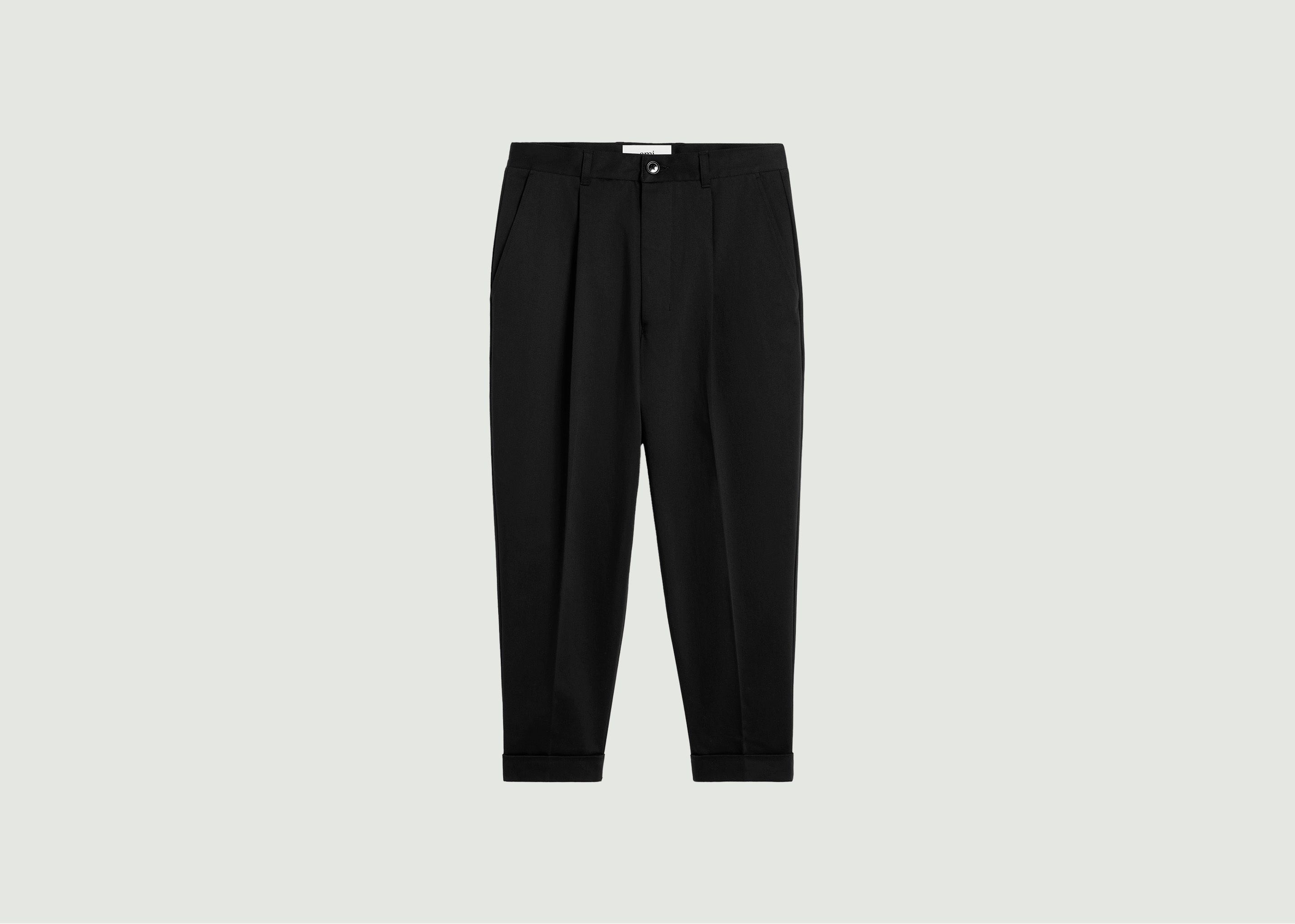 Pantalon Carotte Oversize - AMI Paris