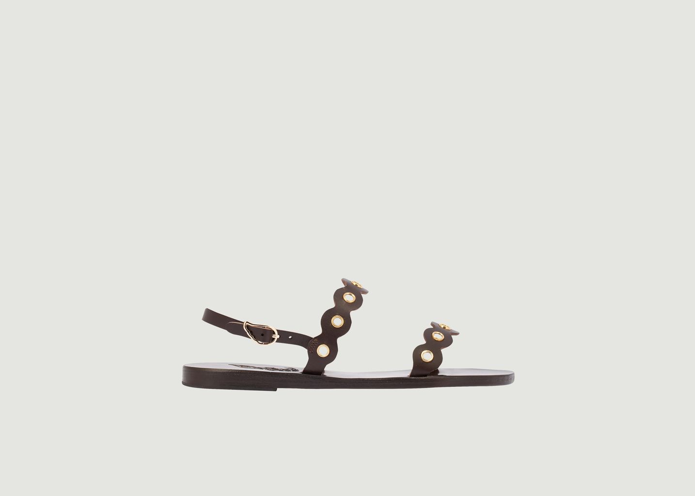 Clio Mirrors leather sandals - Ancient Greek Sandals