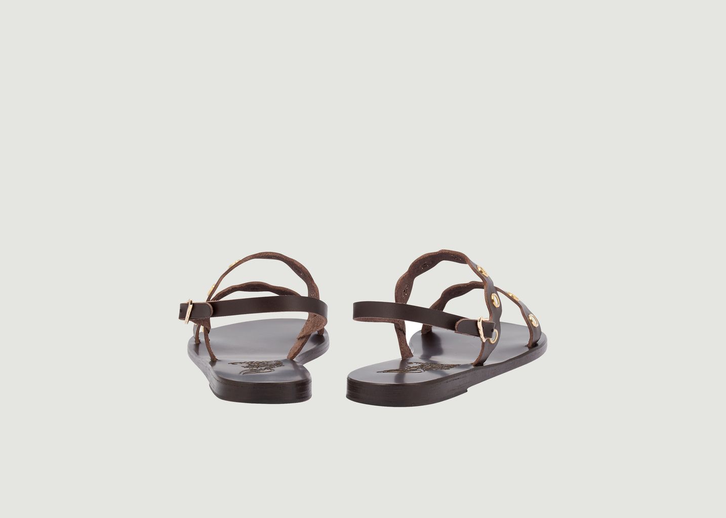 Sandales en cuir Clio Mirrors - Ancient Greek Sandals
