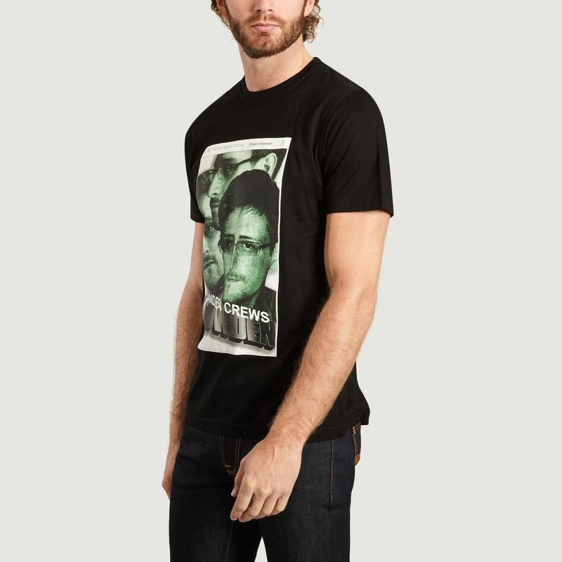 T-shirt Snowden - Andrea Crews