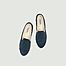 Plain corduroy fur slippers - Angarde