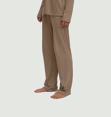 Pantalon de pyjama uni en tencel et coton bio