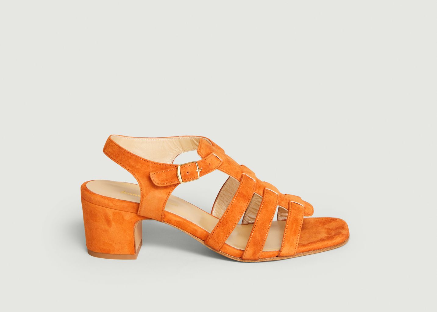 Sandale Goudes Velours Ola - Anne Thomas Chaussures