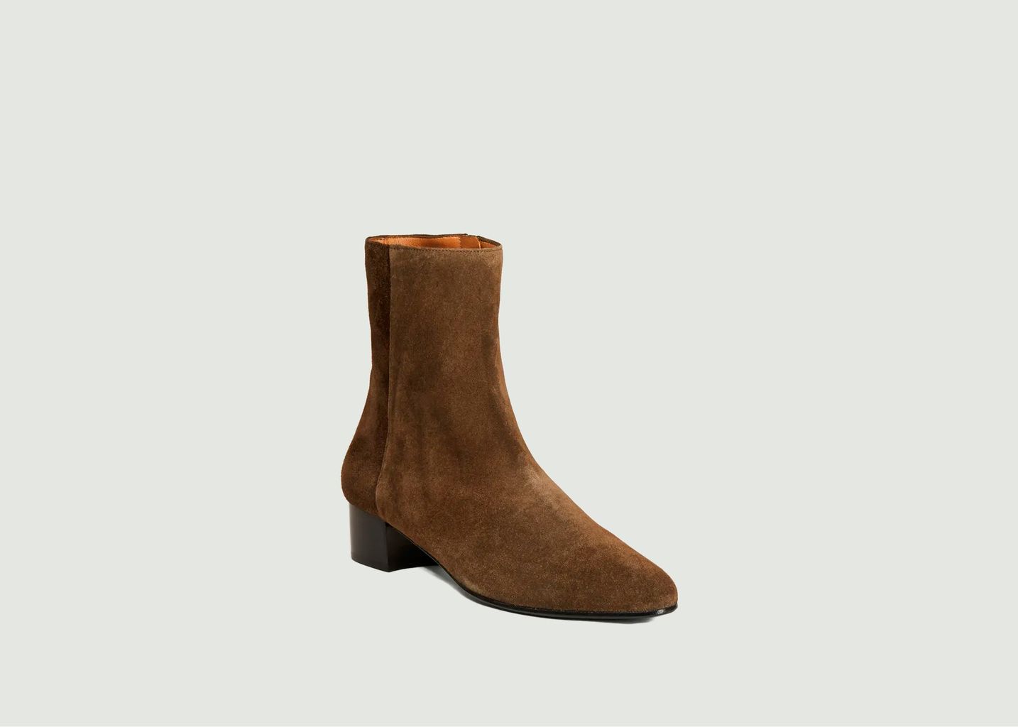 Michele suede leather boots - Anne Thomas Chaussures