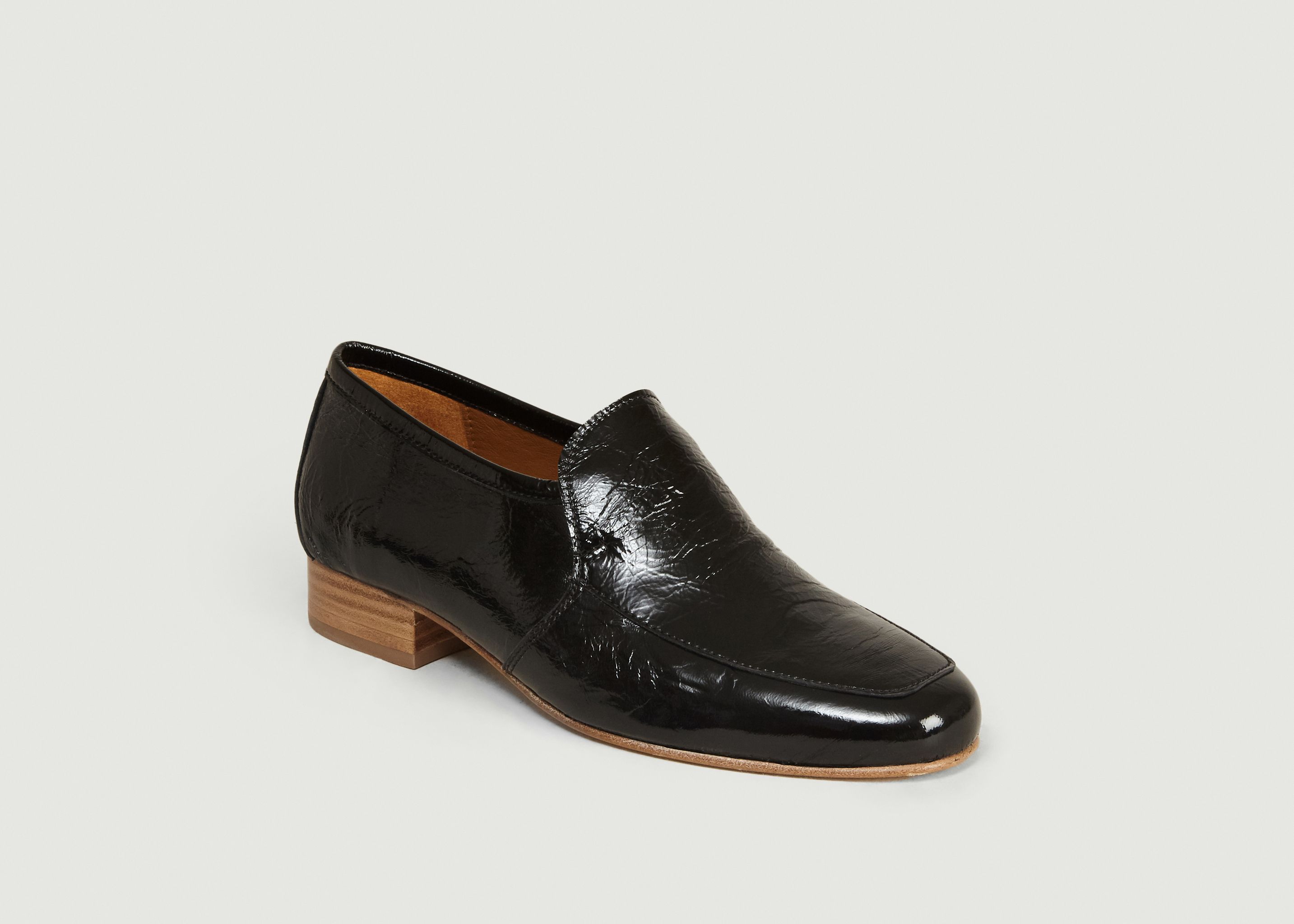 Leo leather loafers - Anne Thomas Chaussures