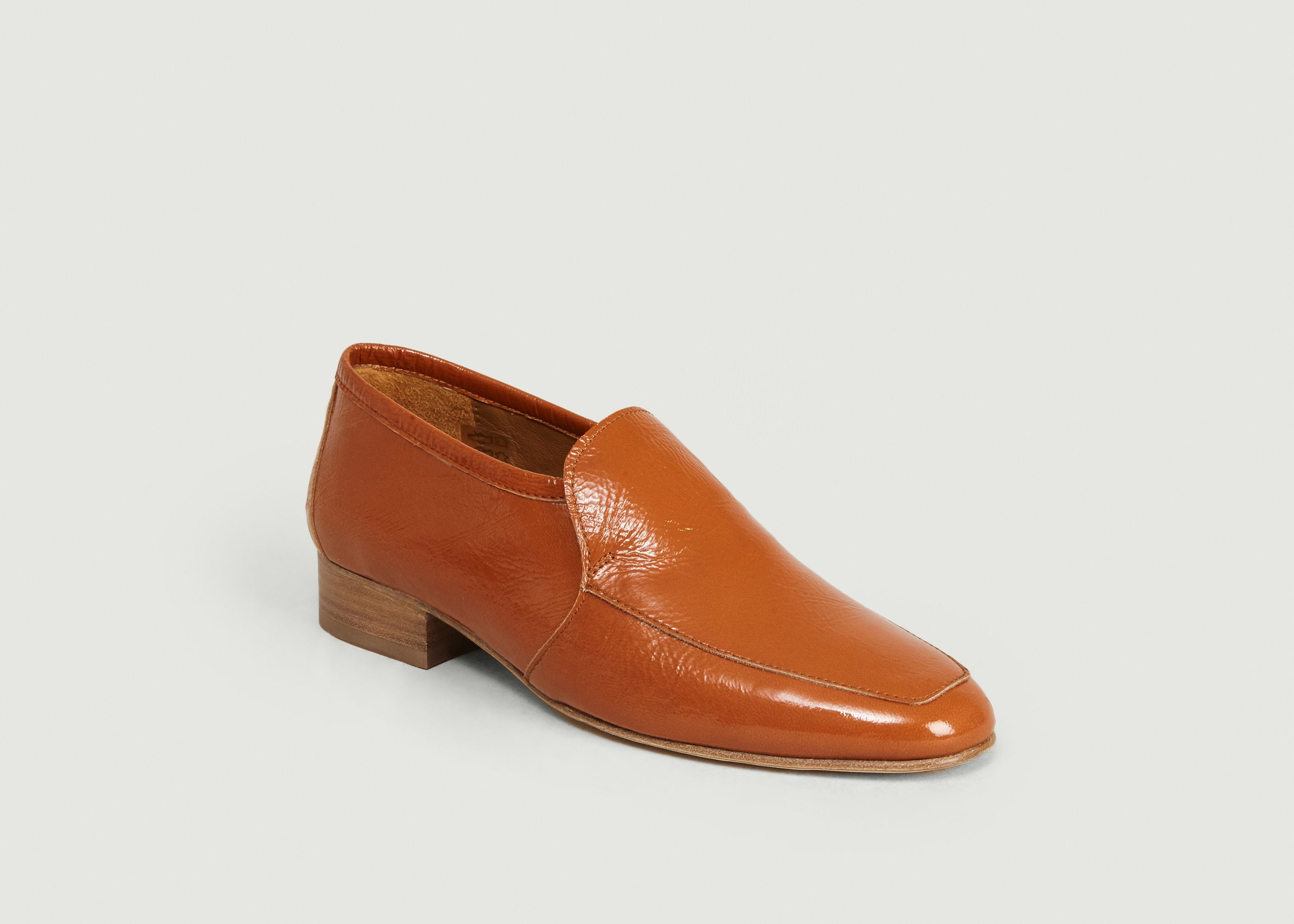 Leo leather loafers - Anne Thomas Chaussures