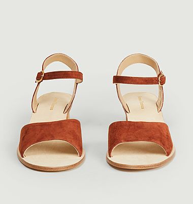 Emily suede leather sandals