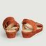 Romane suede leather sandals - Anne Thomas Chaussures