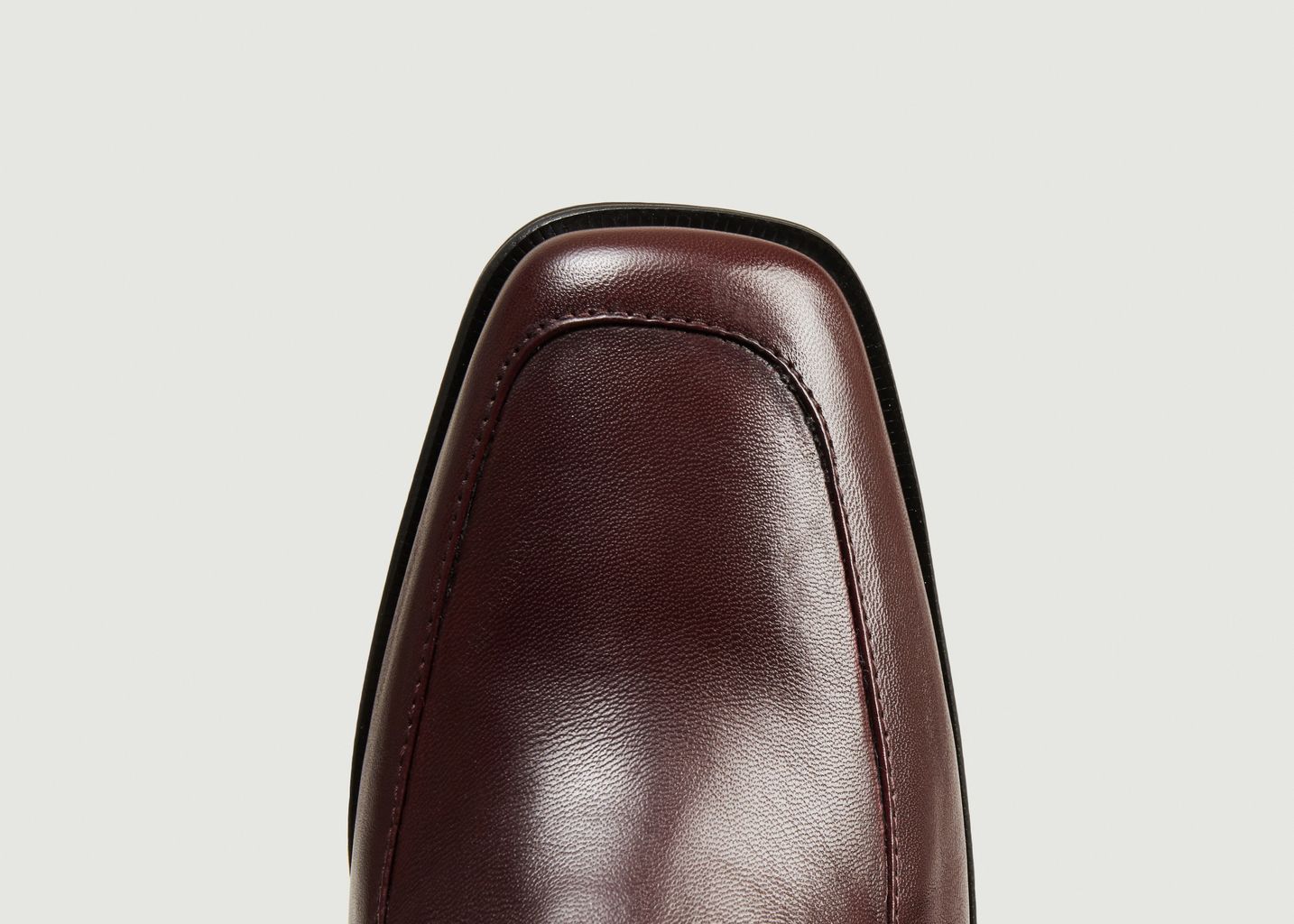 Mocassins en cuir nappa à talons Simon - Anne Thomas Chaussures
