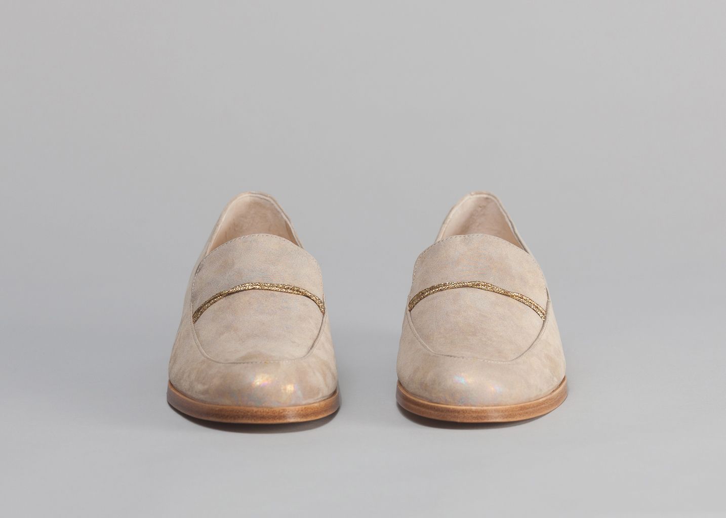 Pigalle Loafers Anne Thomas Bijoux Beige L'Exception