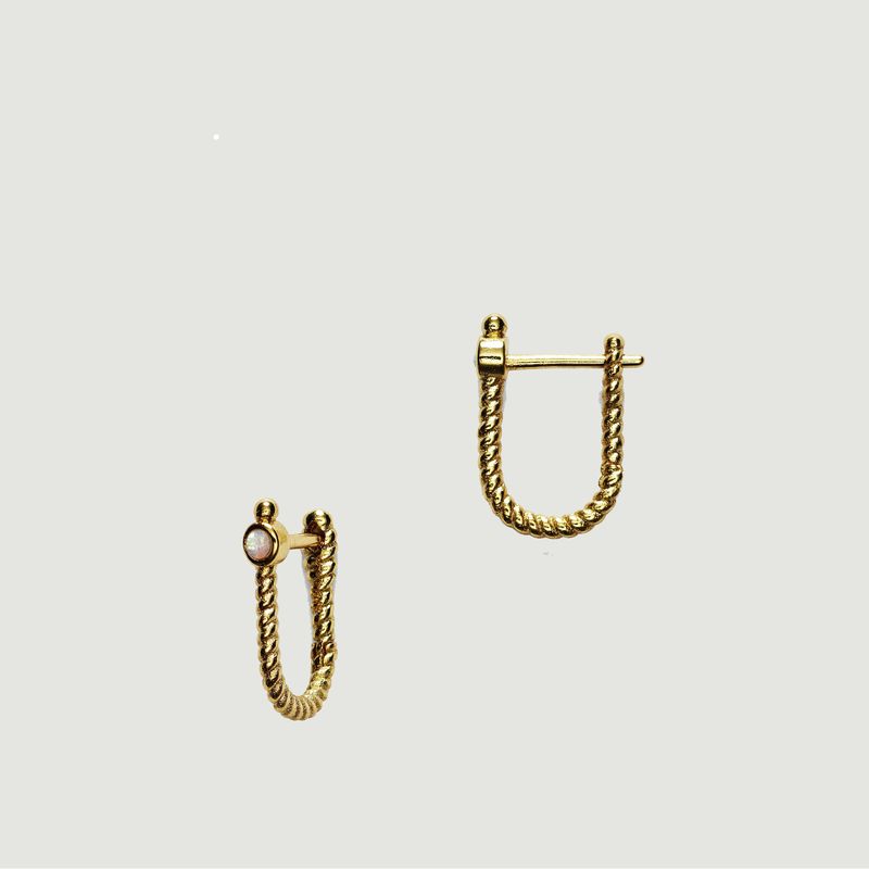 Golden Rope Earrings - Anni Lu