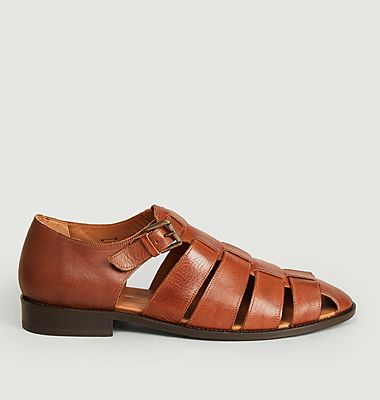 Patras leather sandals