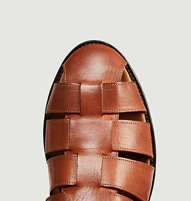 Patras leather sandals