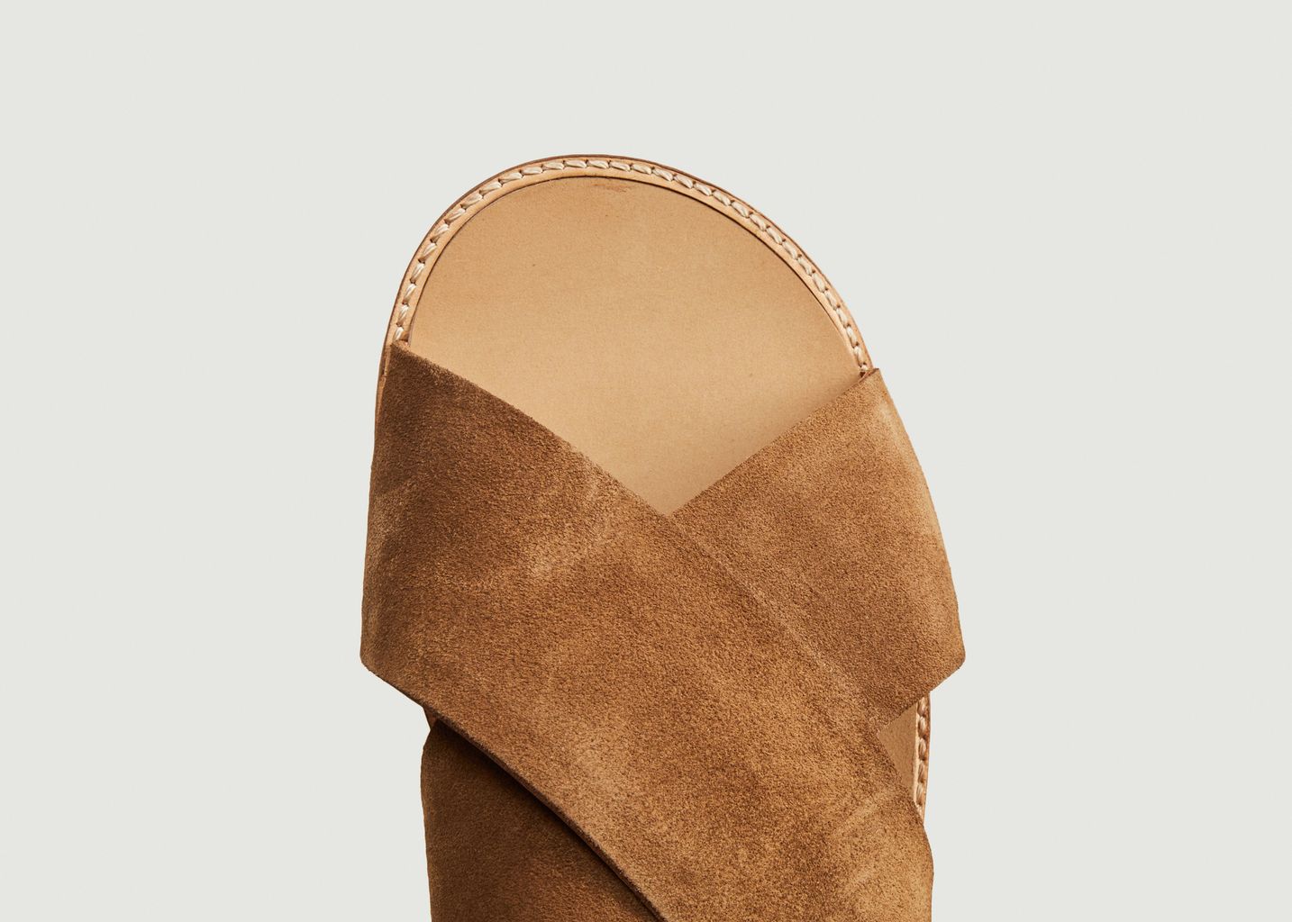 Birmanie suede leather sandals - Anthology Paris