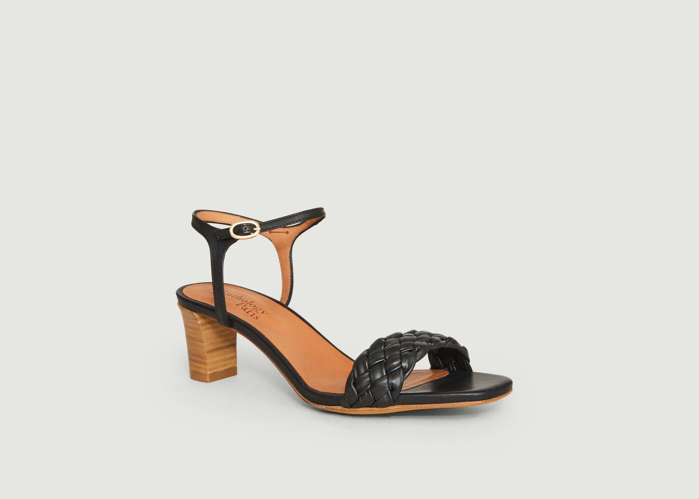 Lalana heel sandals Black Anthology Paris | L’Exception