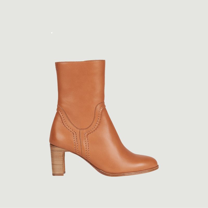 Galya leather boots - Anthology Paris