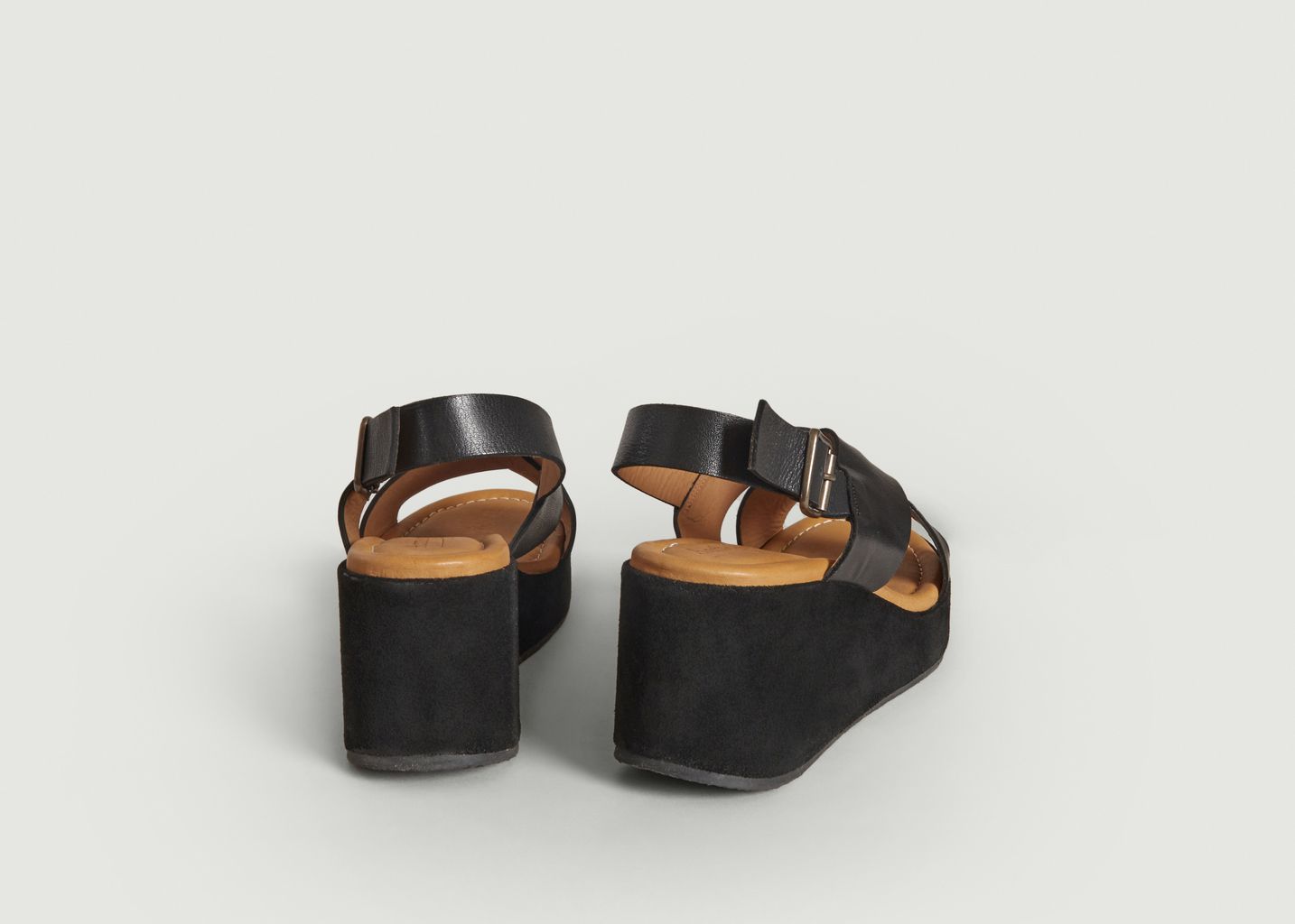 Leather wedge sandals Zerubia - Anthology Paris