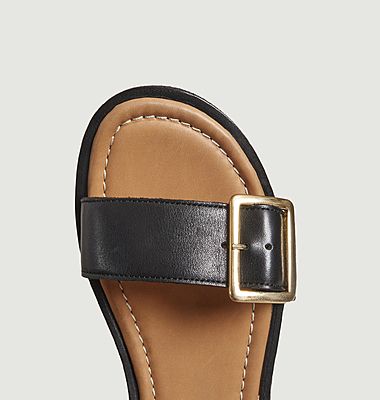 Ottawa leather flat sandals