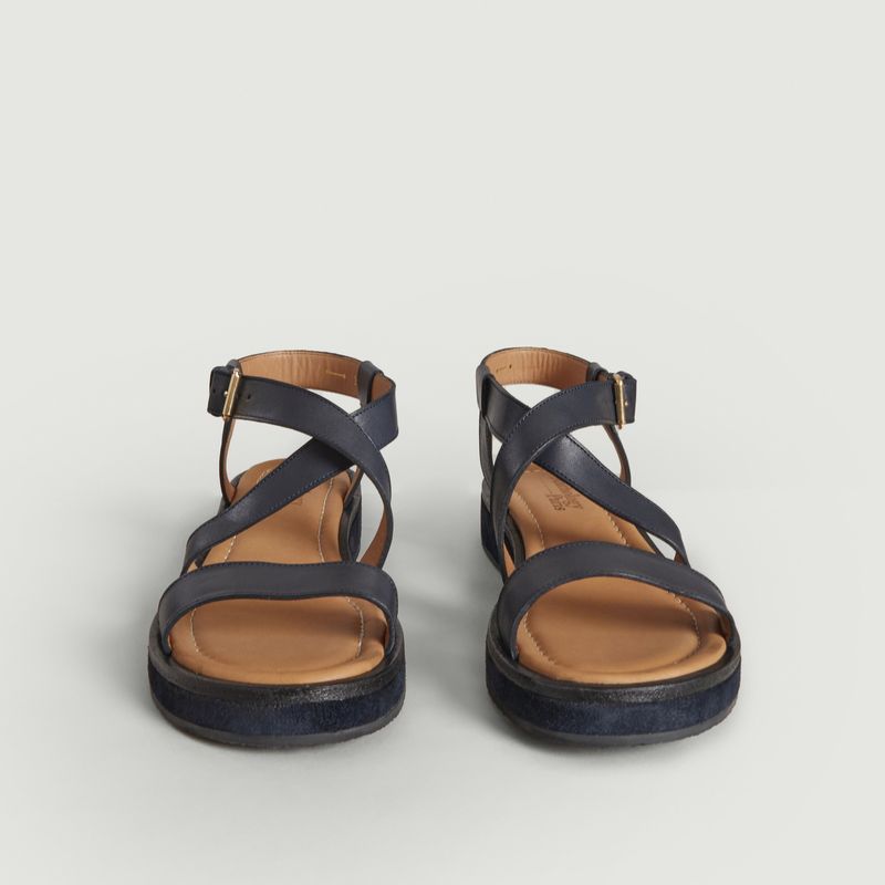 Flat leather sandals Otte - Anthology Paris
