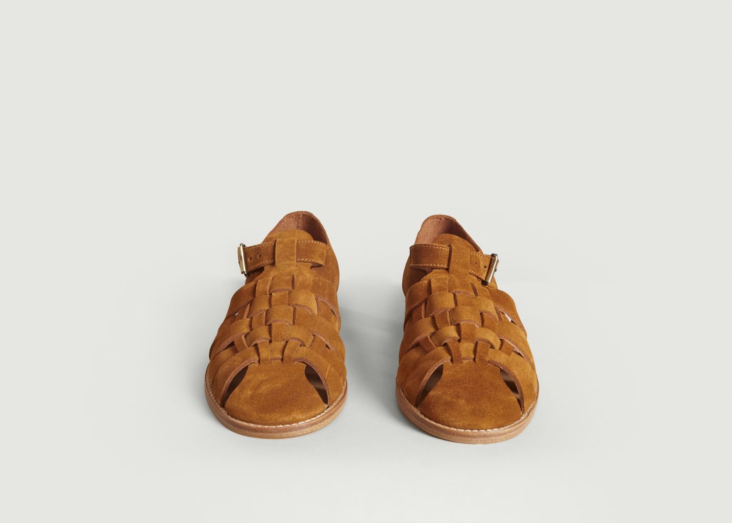 Baiko suede flat sandals - Anthology Paris