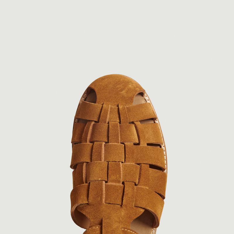 Baiko suede flat sandals - Anthology Paris