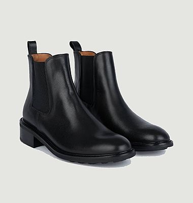 7226 leather chelsea boots