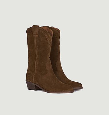 Welson suede leather boots