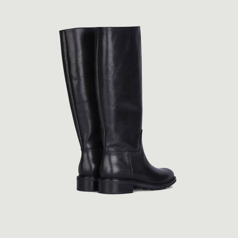 7411 leather high boots - Anthology Paris