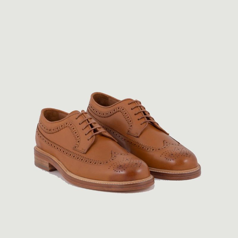 Derbies brogues en cuir 7372 - Anthology Paris