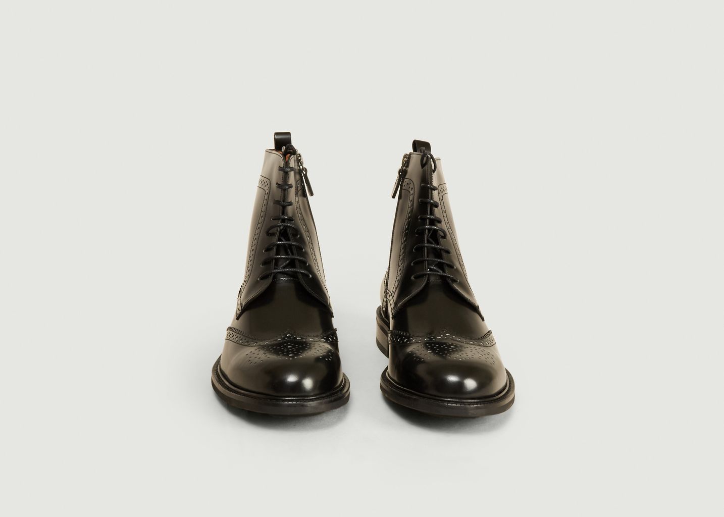 Boots brogues en cuir polido 7484 - Anthology Paris