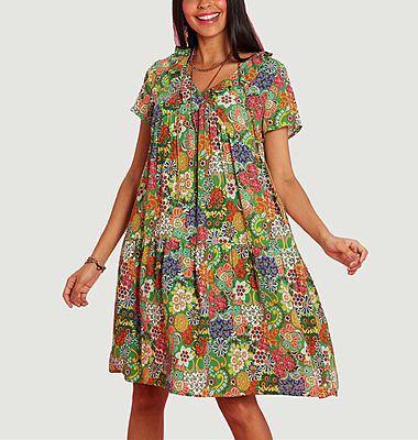 Yael floral print dress