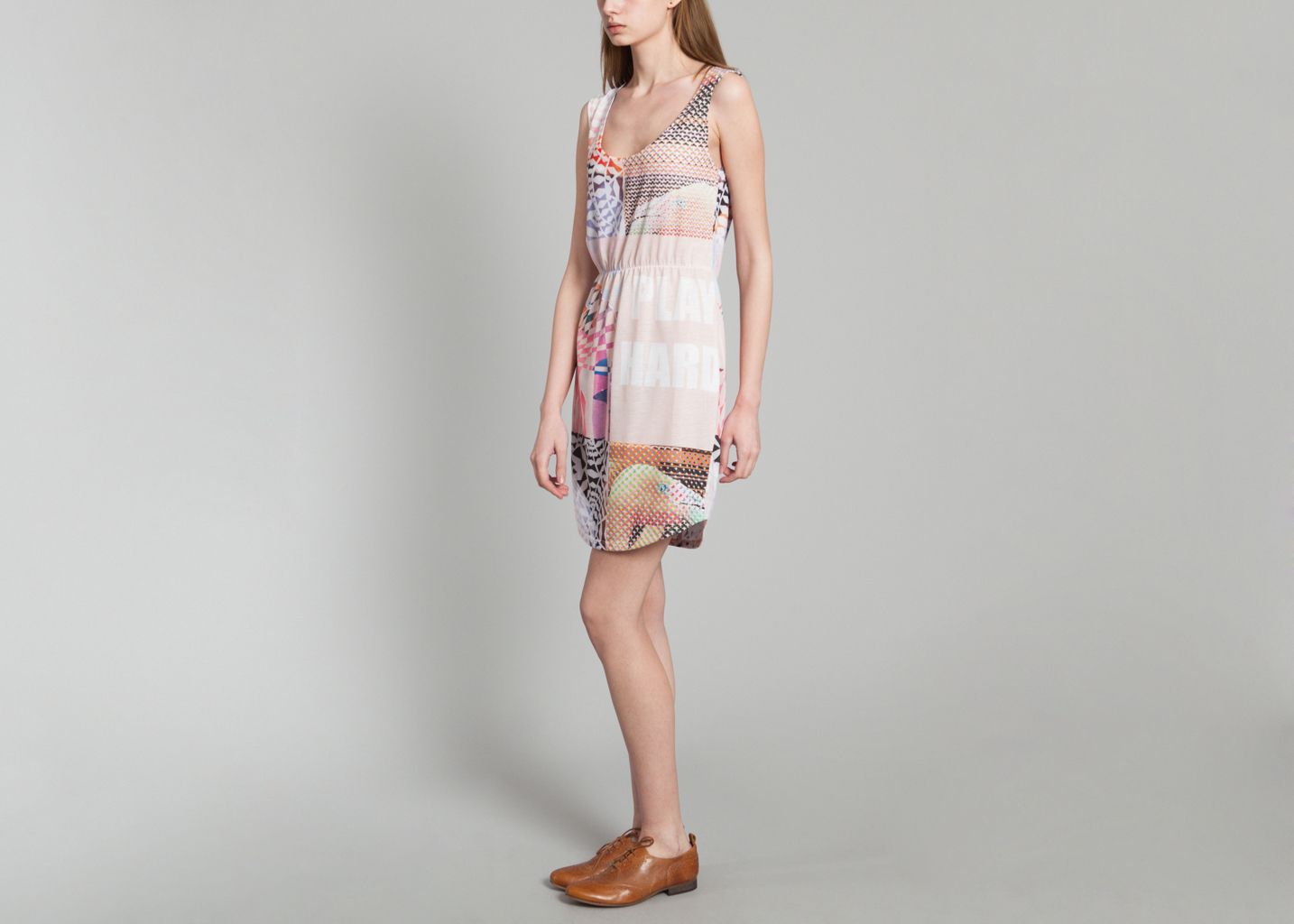 Mimosa Dress April, May Peach L'Exception