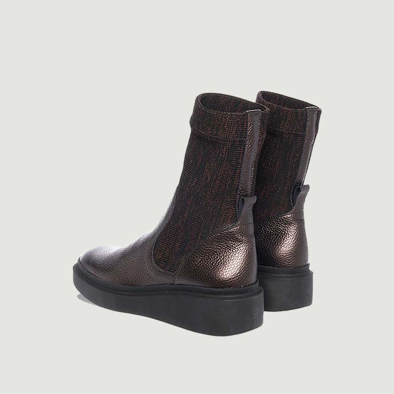 Leather and knit boots Suzhey - Arche