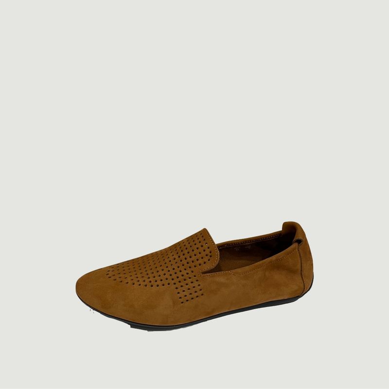 Perforated nubuck slippers Fanhoo - Arche