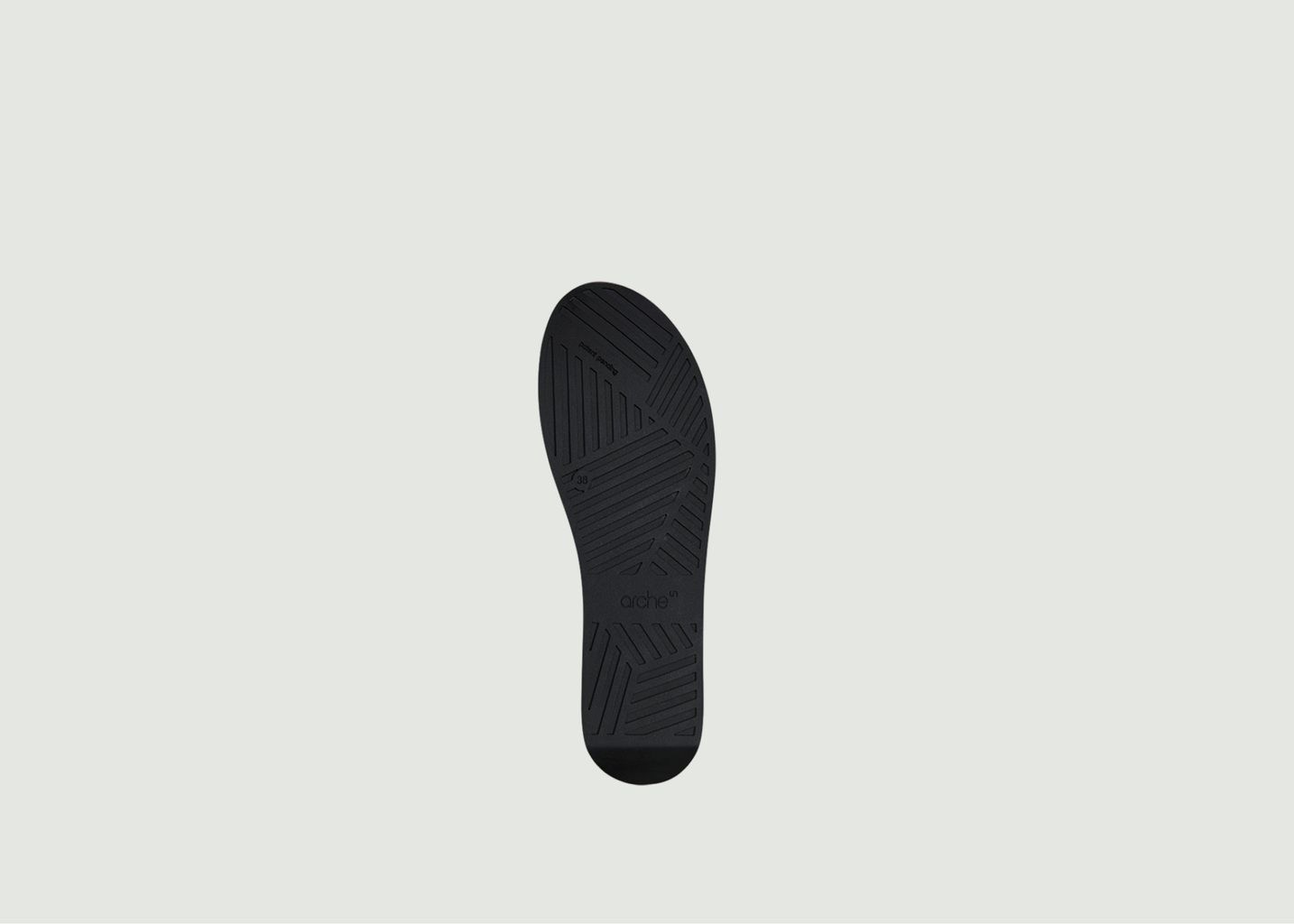 Leather wedge sandals Myakki - Arche