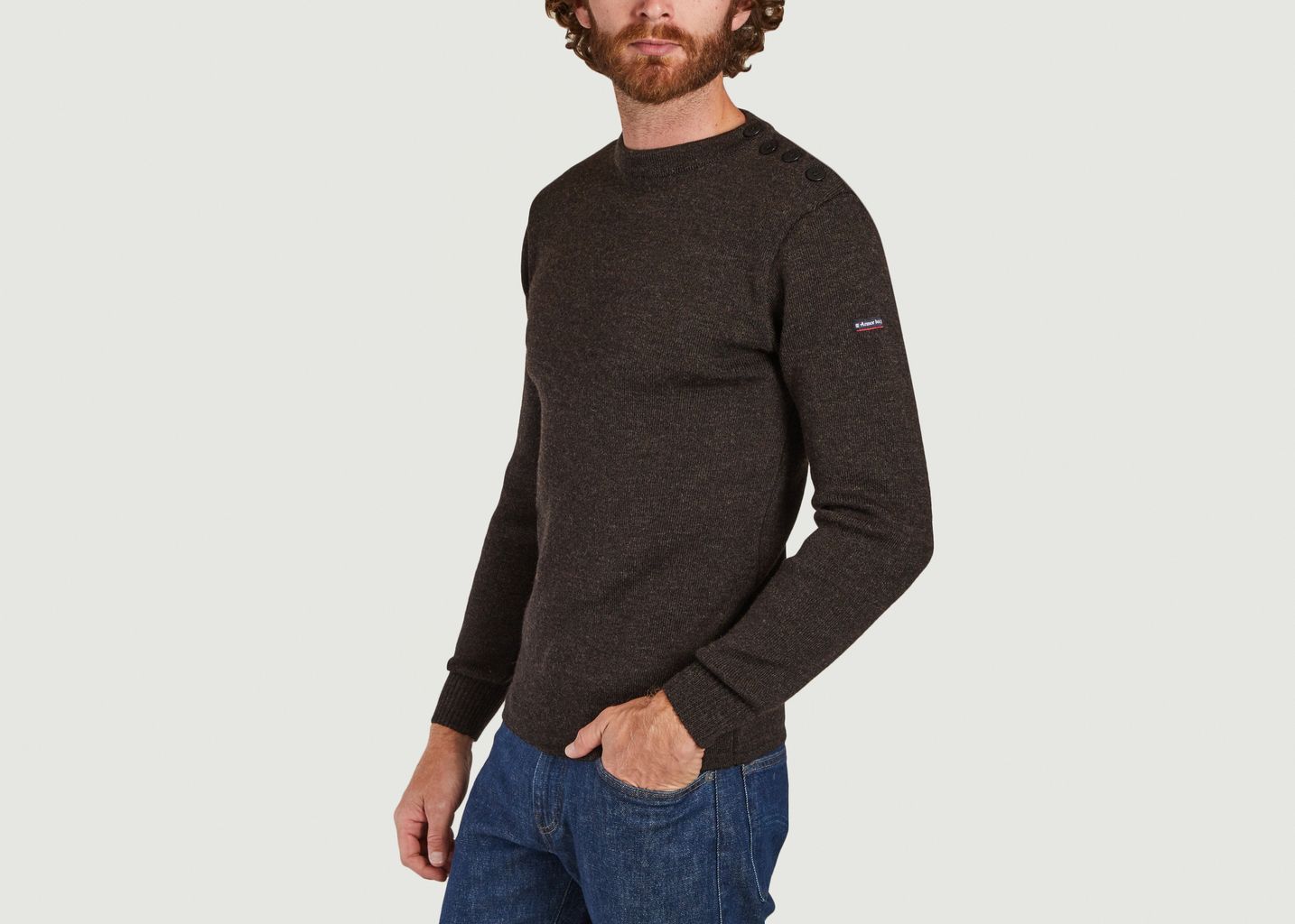 Pull marin en laine Fouesnant - Armor Lux