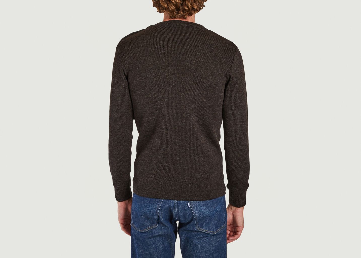 Pull marin en laine Fouesnant - Armor Lux