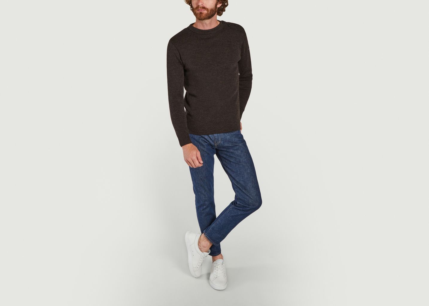 Pull marin en laine Fouesnant - Armor Lux