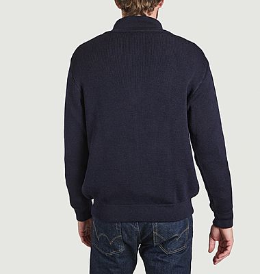 Châteaulin trucker collar wool sweater