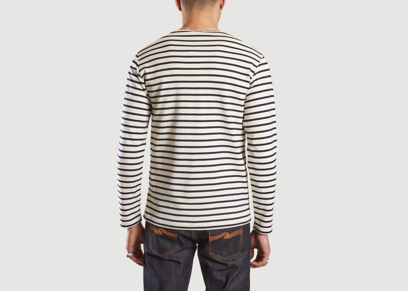 Long sleeve t-shirt Houat Heritage sailor White Armor Lux | L’Exception
