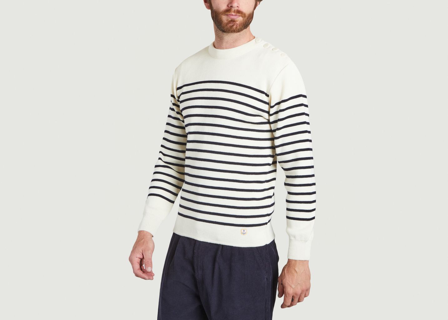 Molène sailor sweater in wool - Armor Lux