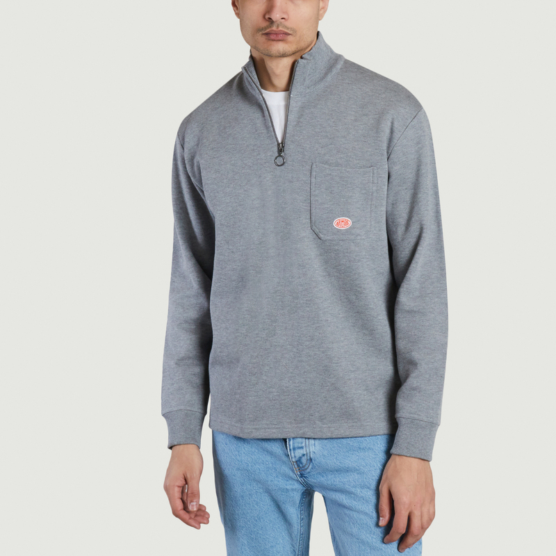 Heritage Trucker Sweatshirt Grau Armor Lux L Exception