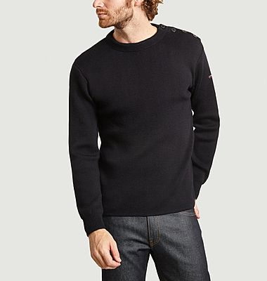 Fouesnant plain marine sweater