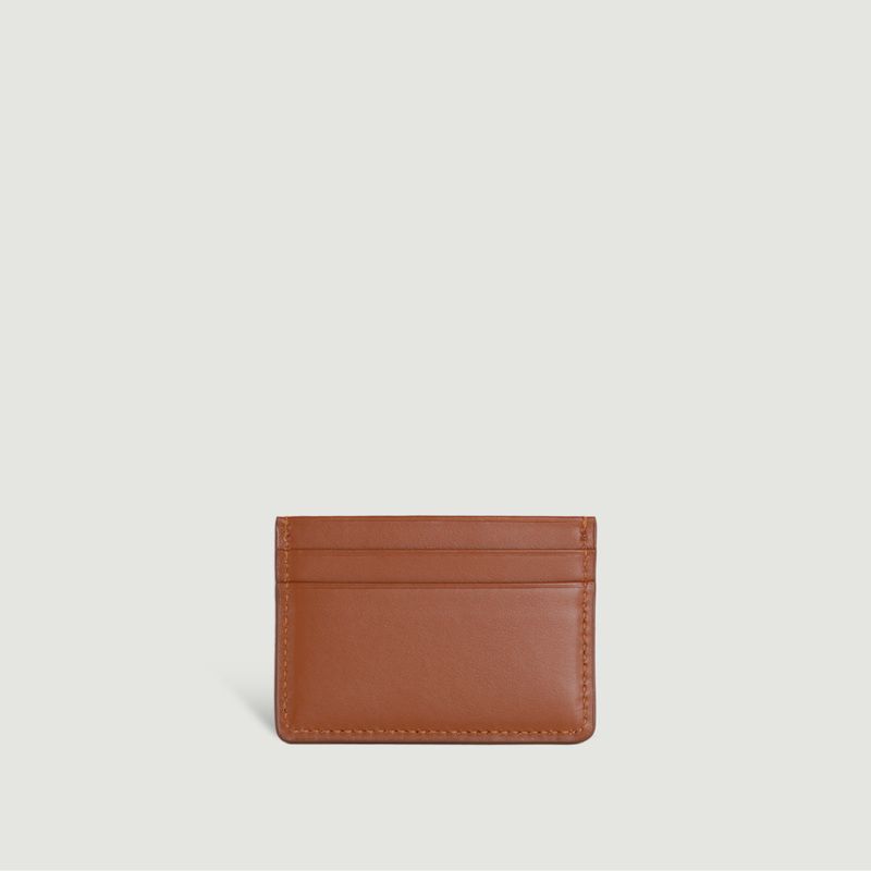 Bouloi cardholder smooth leather - Ateliers Auguste