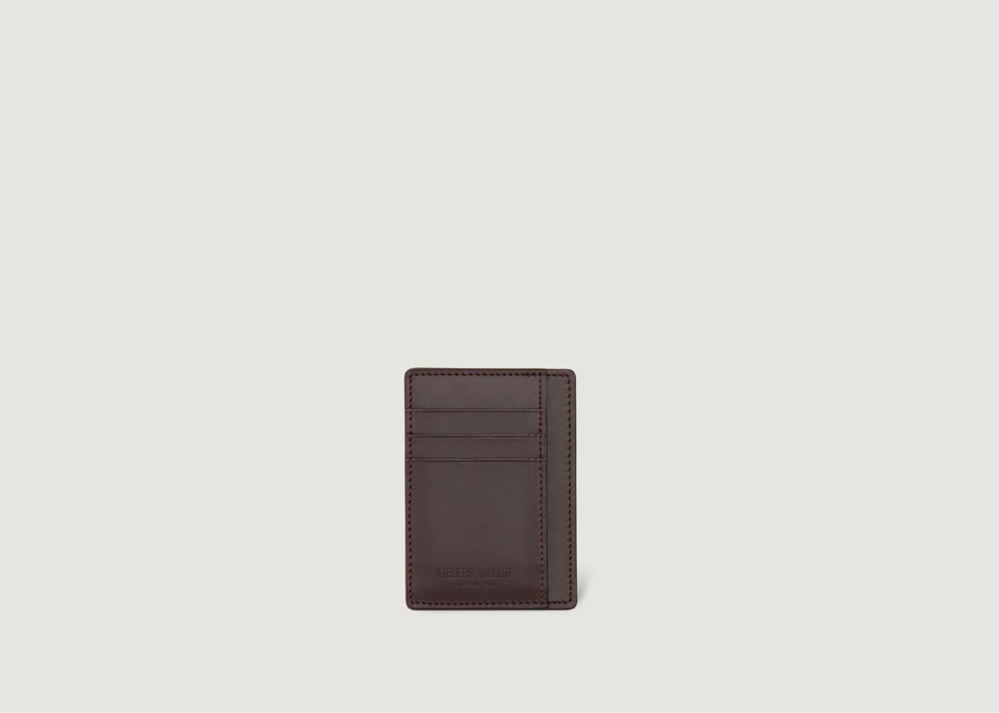 Montpensier cardholder in smooth leather - Ateliers Auguste