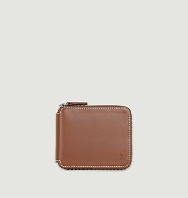 Montesquieu smooth leather wallet